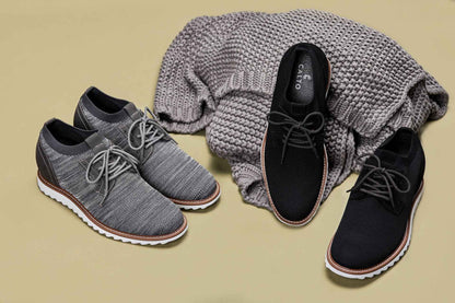 CALTO - J1502 - 3.2 Inches Taller (Noir) Tallmenshoes.com