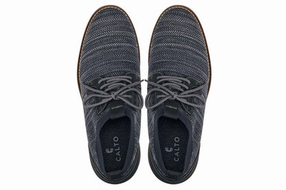 CALTO - J1503 - 3.2 Inches Taller (Grey) Tallmenshoes.com