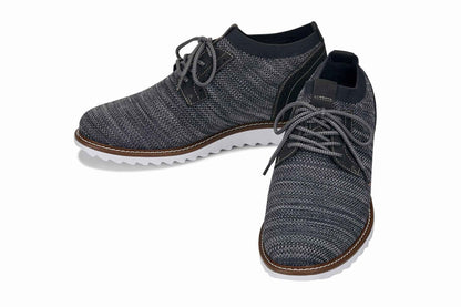 CALTO - J1503 - 3.2 Inches Taller (Grey) Tallmenshoes.com