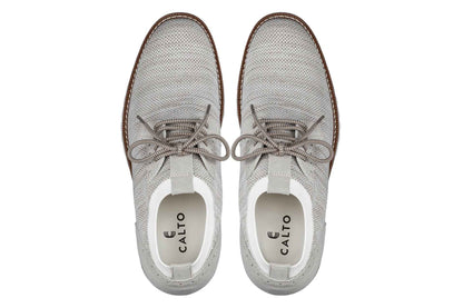 CALTO - J1505 - 3.2 Inches Taller (Cream) Tallmenshoes.com