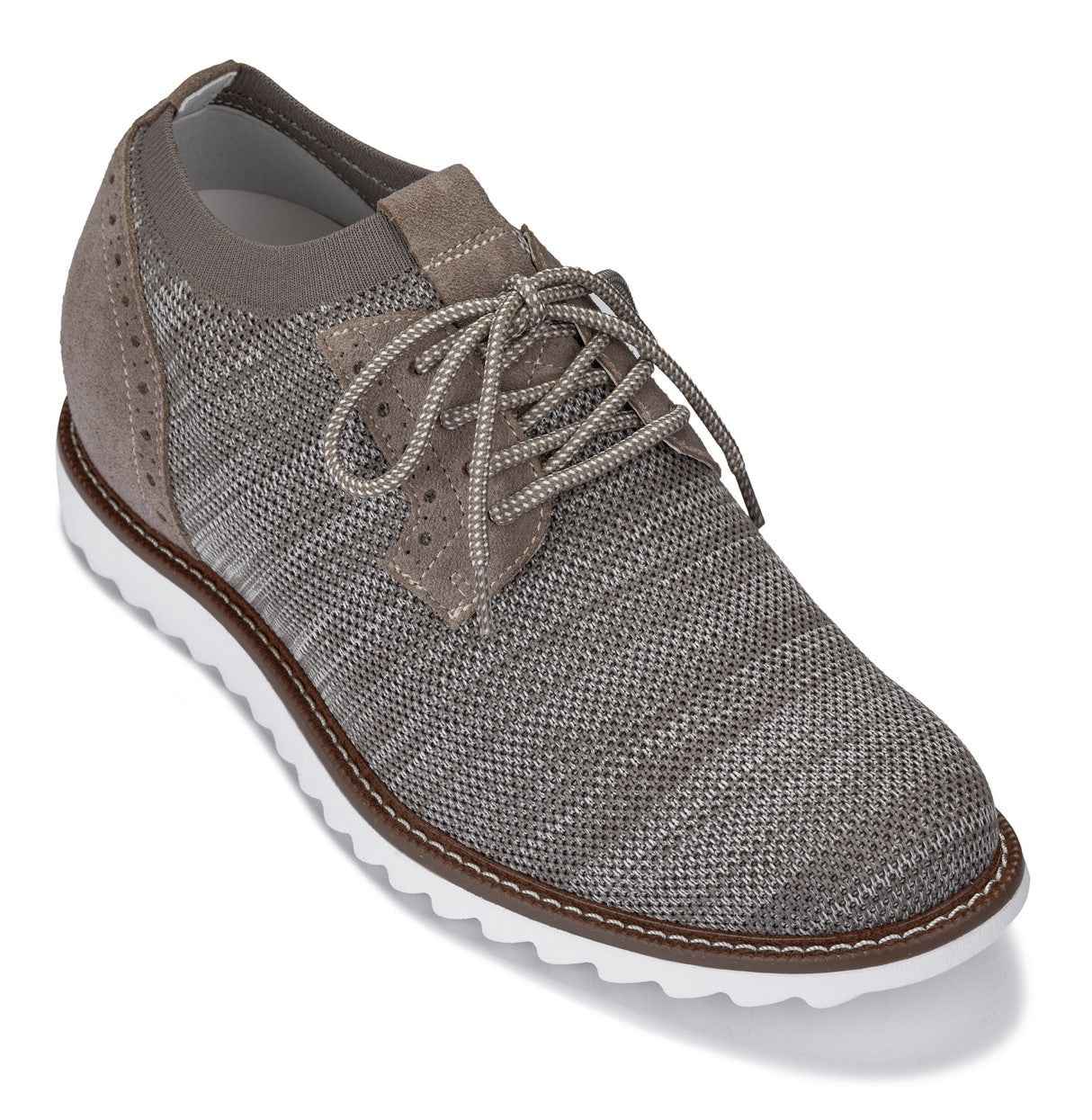 CALTO - J1506 - 3.2 Inches Taller (Camel Brown) Tallmenshoes.com