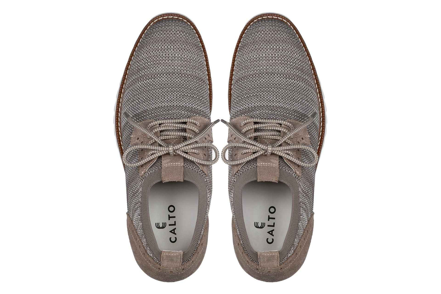 CALTO - J1506 - 3.2 Inches Taller (Camel Brown) Tallmenshoes.com