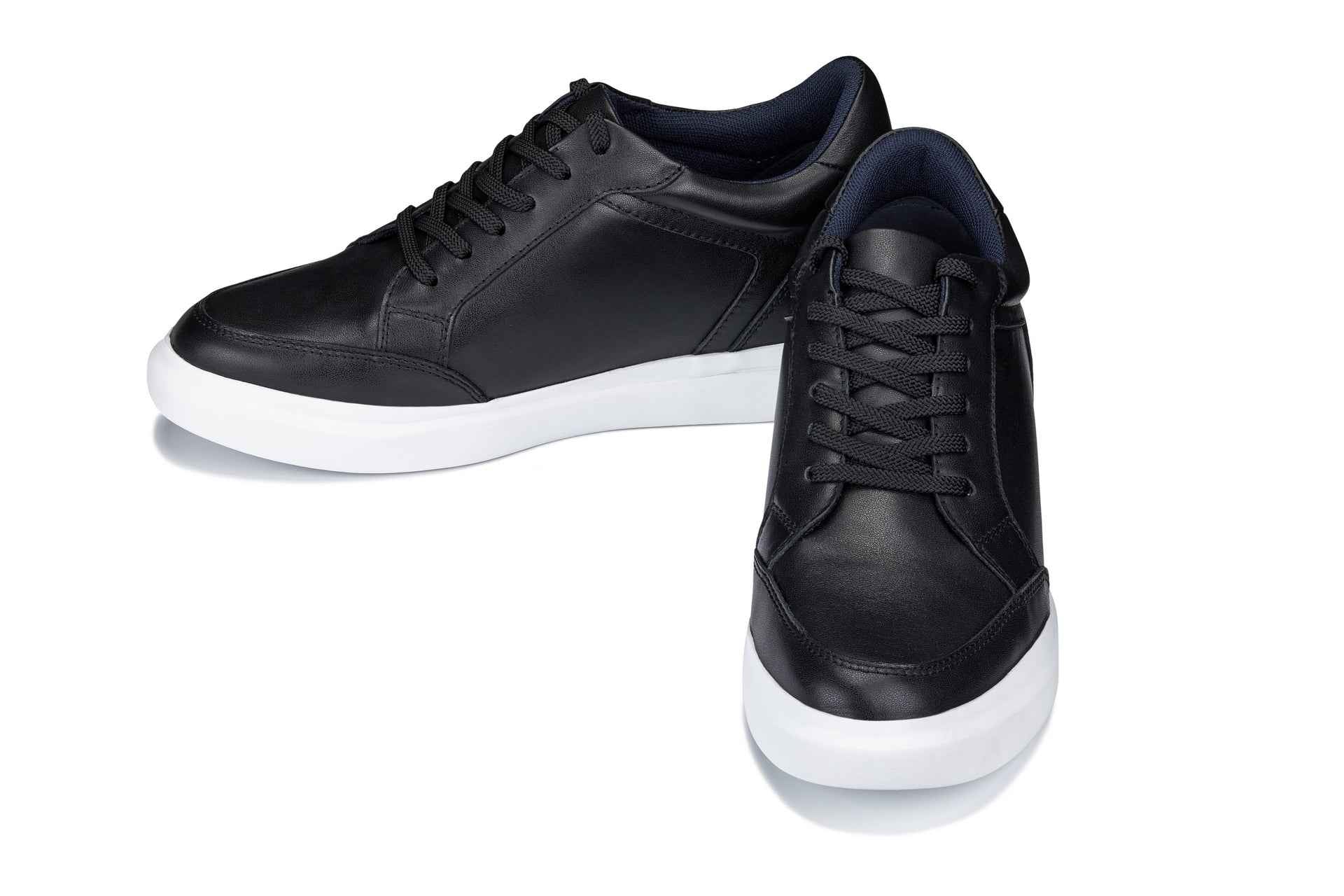 CALTO - J1562 - 2.6 Inches Taller (Black) Tallmenshoes.com