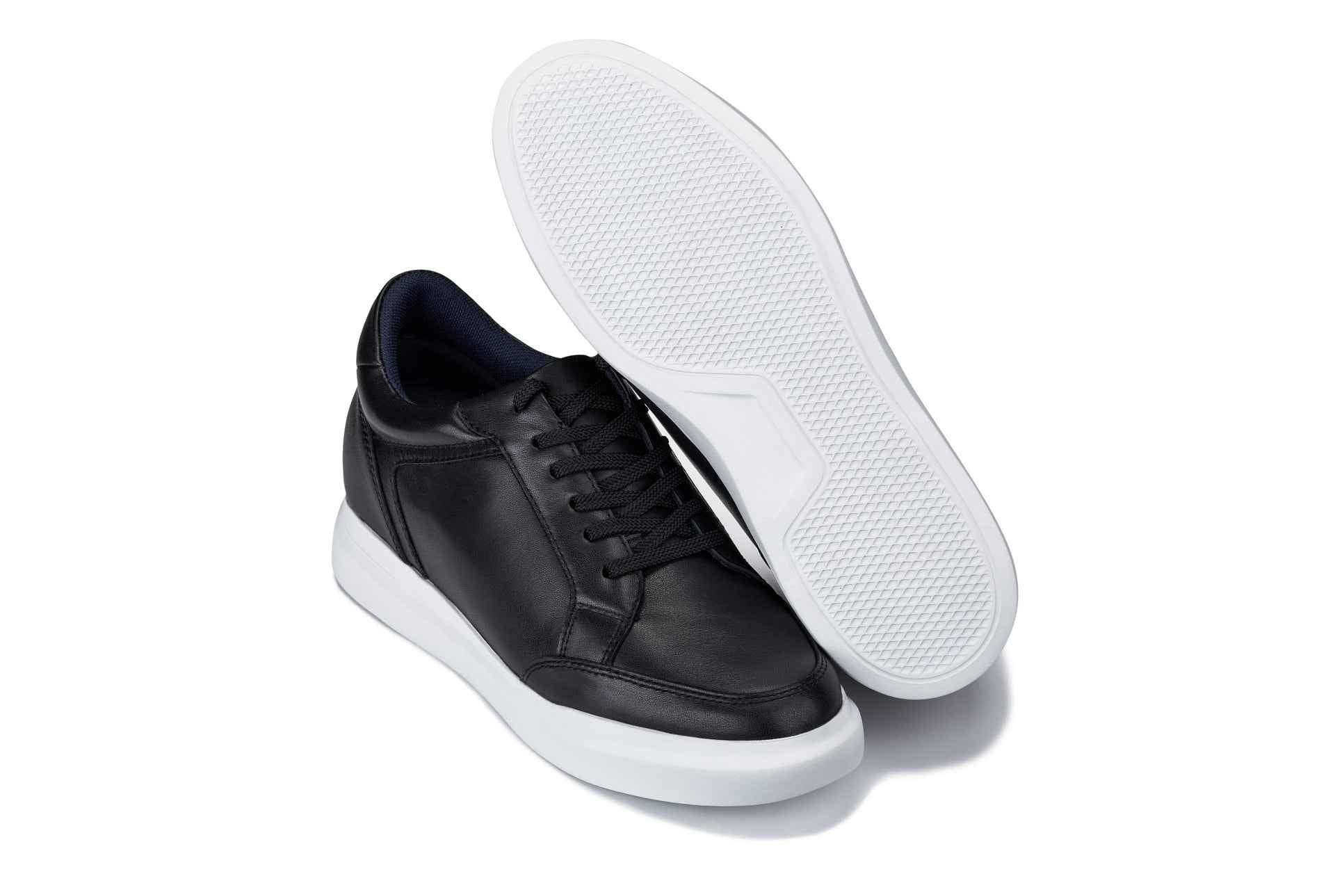CALTO - J1562 - 2.6 Inches Taller (Black) Tallmenshoes.com