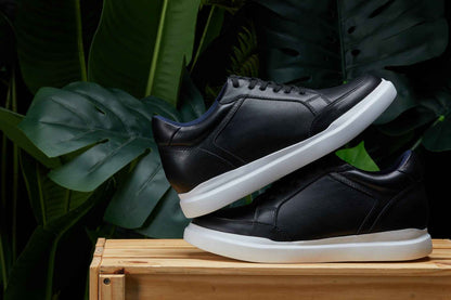 CALTO - J1562 - 2.6 Inches Taller (Black) Tallmenshoes.com