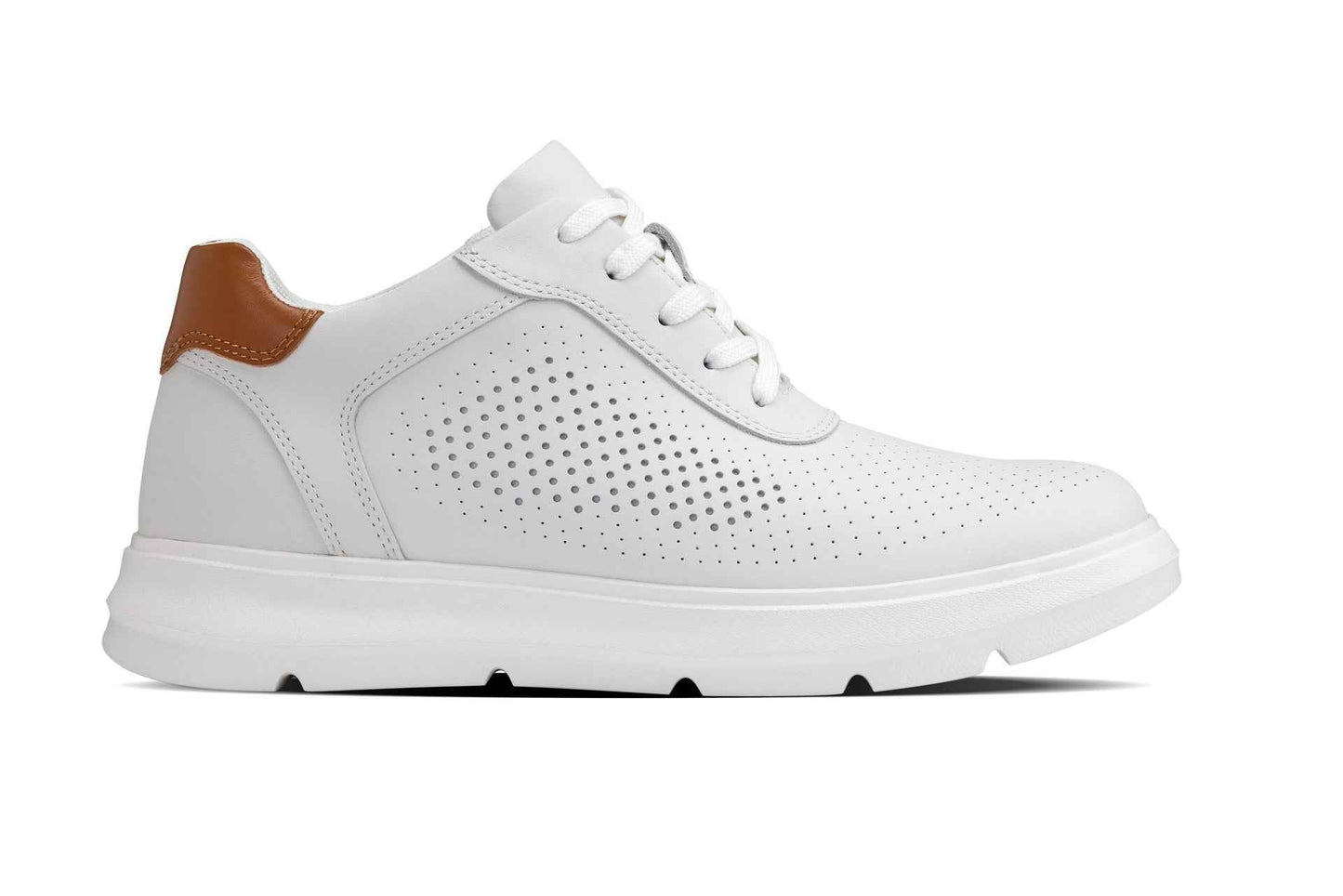 CALTO - J1581  - 2.6 Inches Taller (White) - Lightweight Casual Walkers Tallmenshoes.com