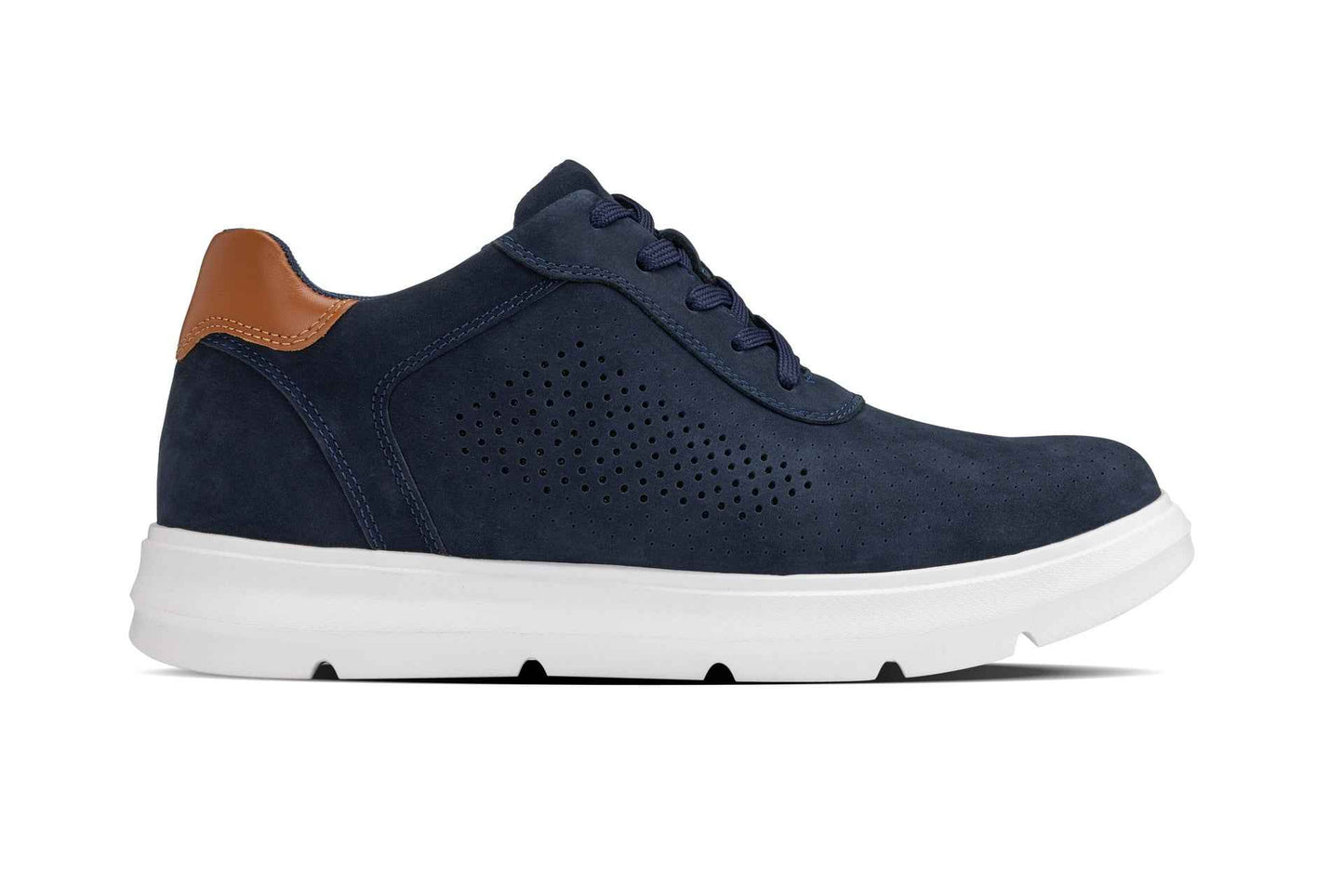 CALTO - J1582  - 2.6 Inches Taller (Navy) - Lightweight Casual Walkers Tallmenshoes.com