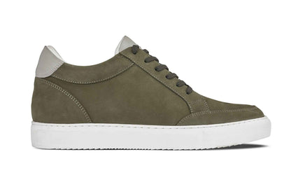 CALTO - J1854 - 2.6 Inches Taller (Olive) Tallmenshoes.com