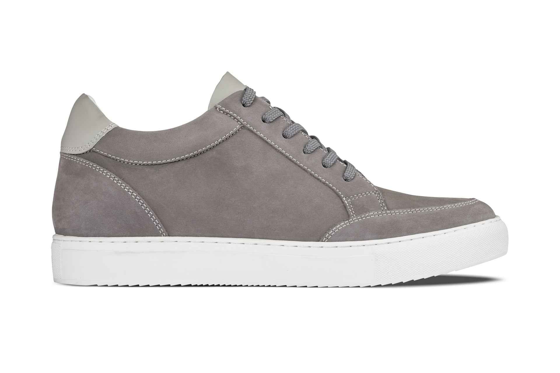 CALTO - J1855 - 2.6 Inches Taller (Grey) Tallmenshoes.com