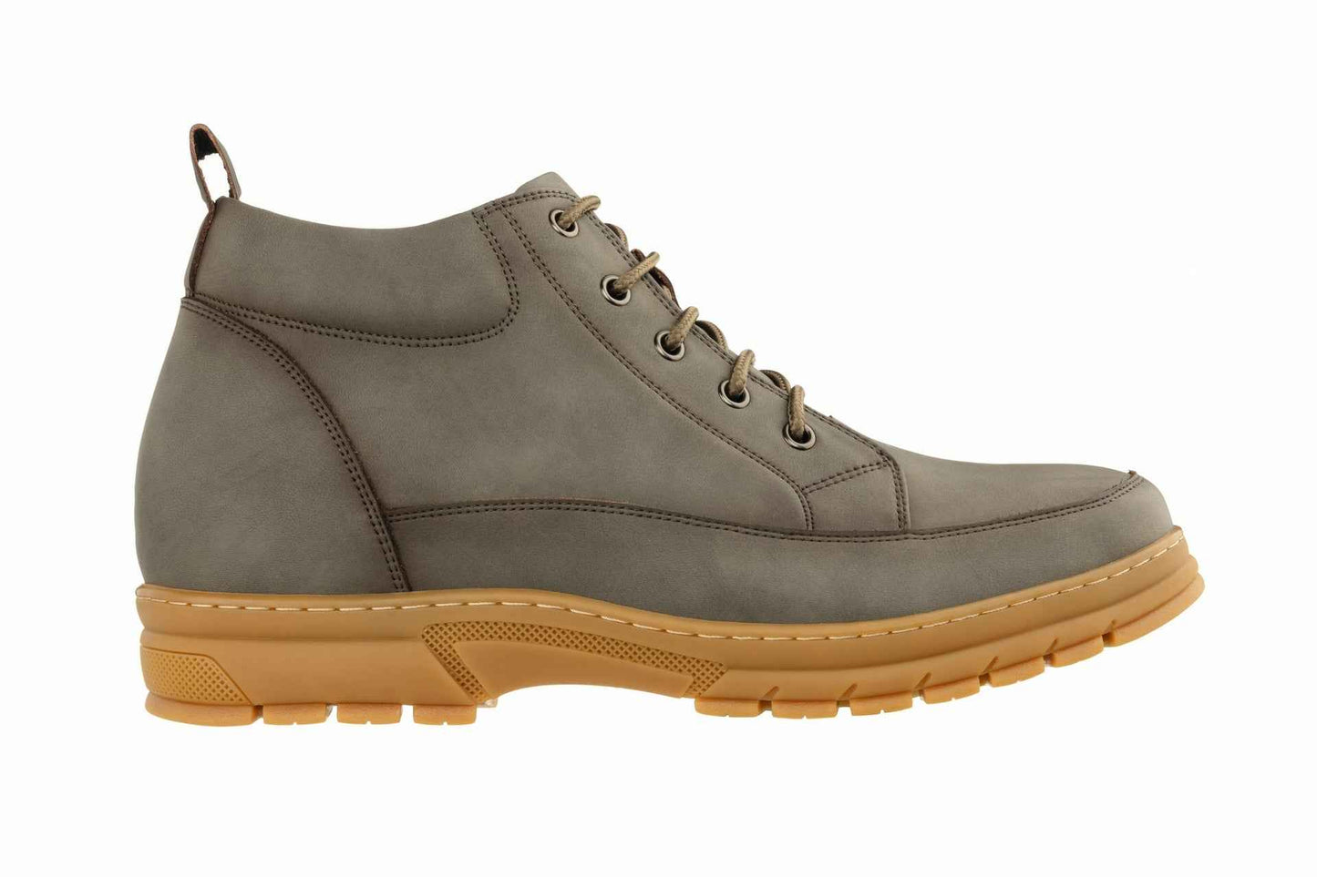 TOTO - K11551 - 2.8 Inches Taller (Grey) - Casual Hiker Boots Tallmenshoes.com
