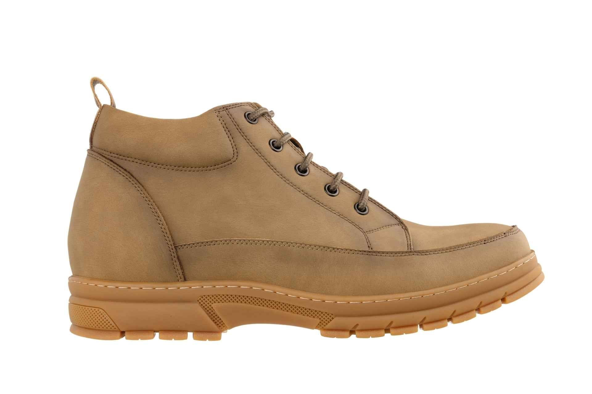 TOTO - K11552 - 2.8 Inches Taller (Khaki) - Casual Hiker Boots Tallmenshoes.com