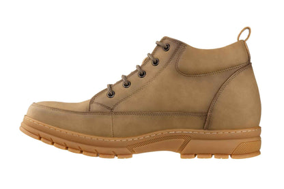 TOTO - K11552 - 2.8 Inches Taller (Khaki) - Casual Hiker Boots Tallmenshoes.com