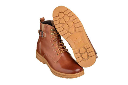 TOTO - K16205 - 2.8 Inches Taller (Light Brown) - High Top Boots Tallmenshoes.com