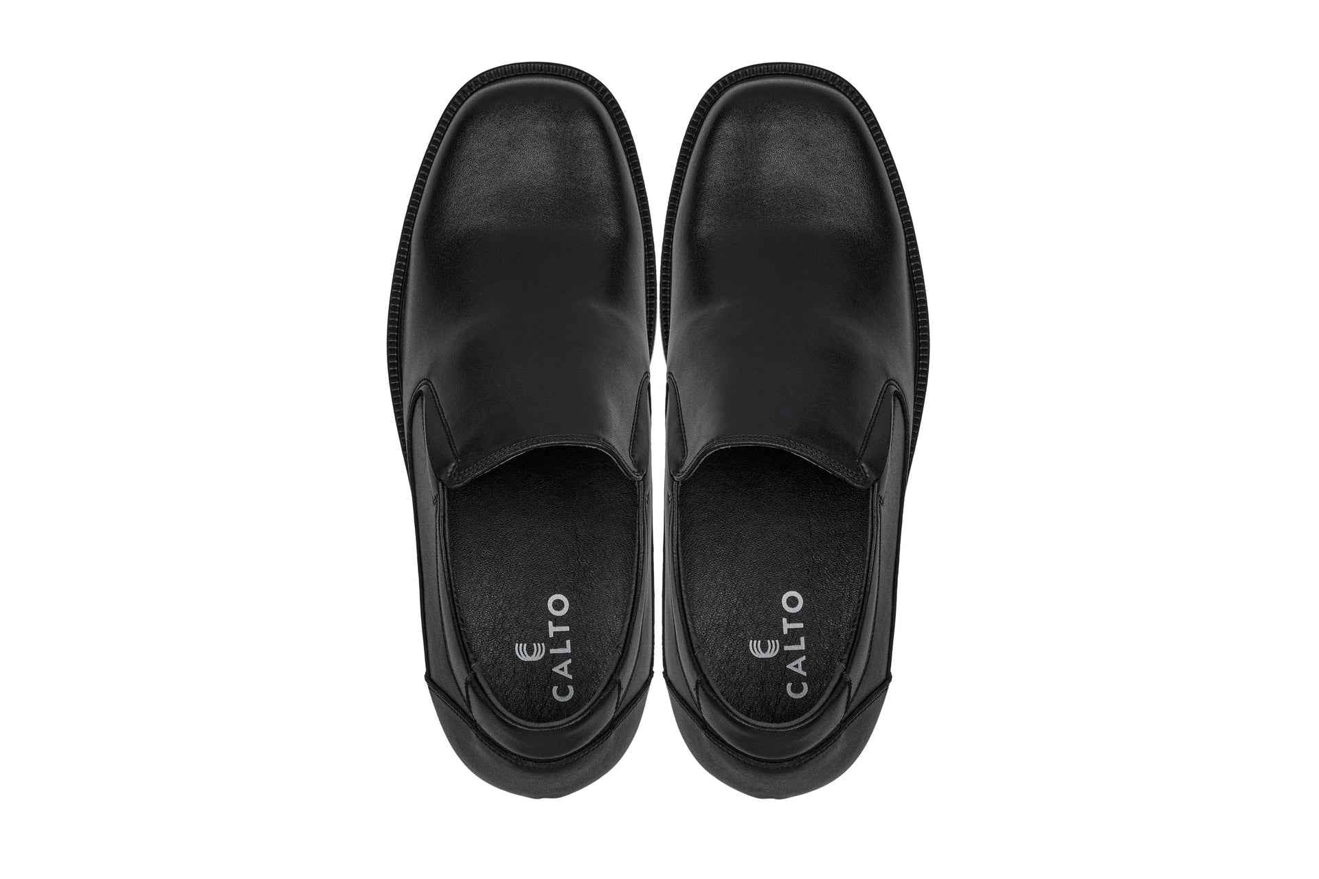 CALTO - K31714 - 3.6 Inches Taller (Black) - Lightweight Tallmenshoes.com