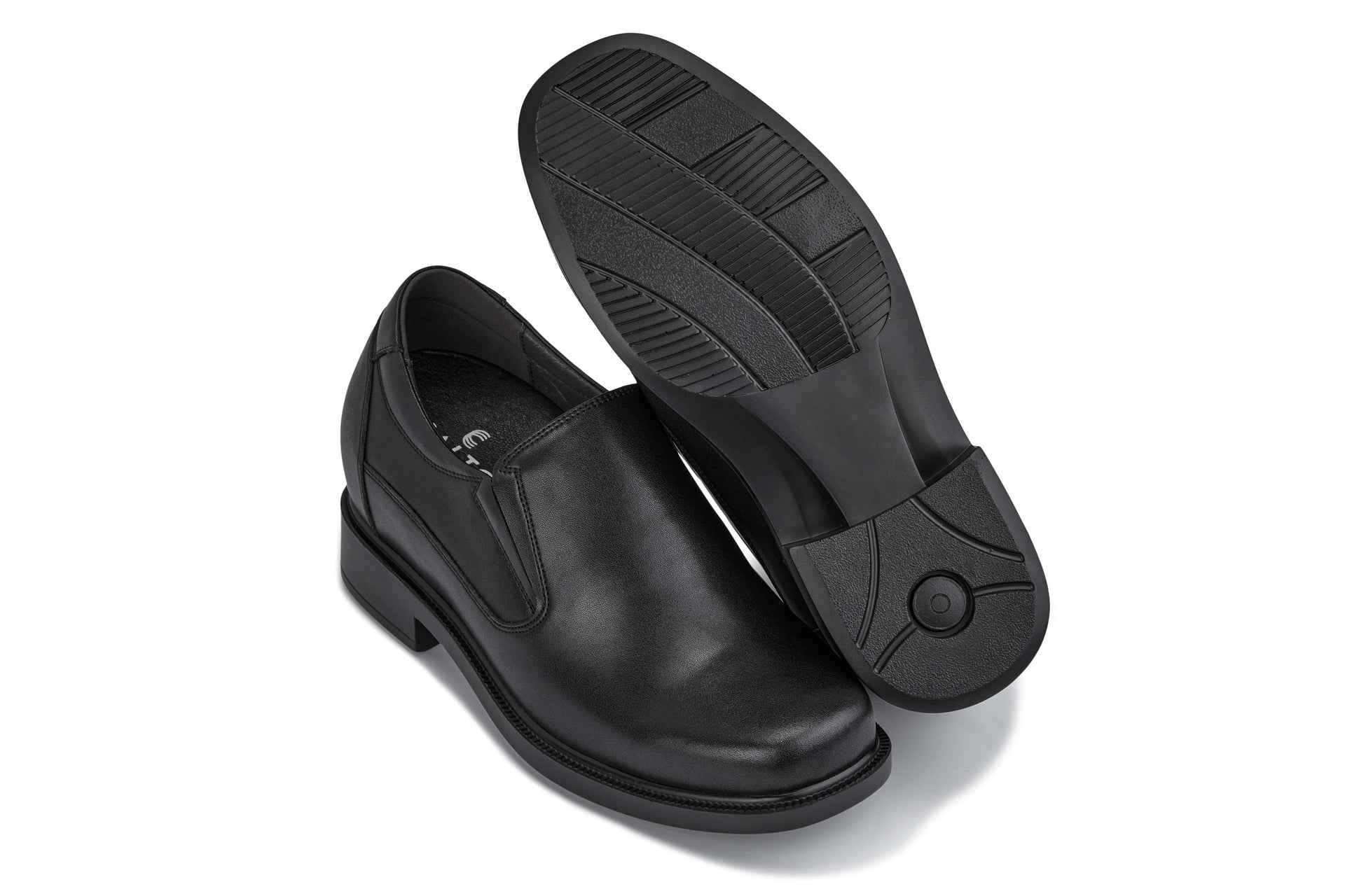 CALTO - K31714 - 3.6 Inches Taller (Black) - Lightweight Tallmenshoes.com