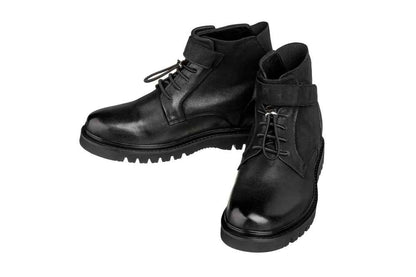 CALTO - K83114 - 3.2 Inches Taller (Black) - Casual Boots Tallmenshoes.com