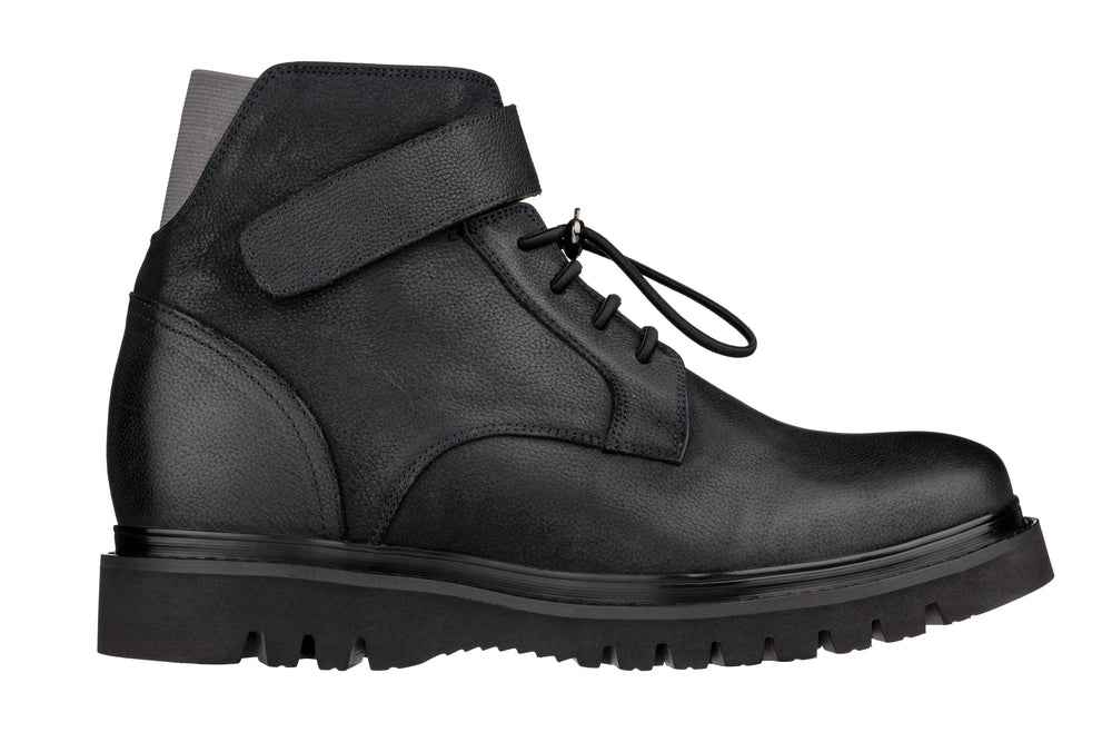 CALTO - K83116 - 3.2 Inches Taller (Dark Blue) - Casual Boots Tallmenshoes.com