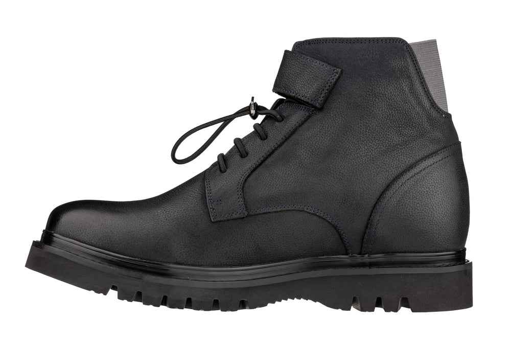 CALTO - K83116 - 3.2 Inches Taller (Dark Blue) - Casual Boots Tallmenshoes.com