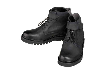 CALTO - K83116 - 3.2 Inches Taller (Dark Blue) - Casual Boots Tallmenshoes.com