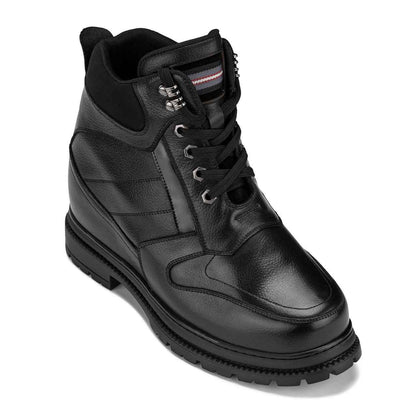 CALDEN Black 5.2" Taller Men's Elevator Boots K881805 Tallmenshoes.com