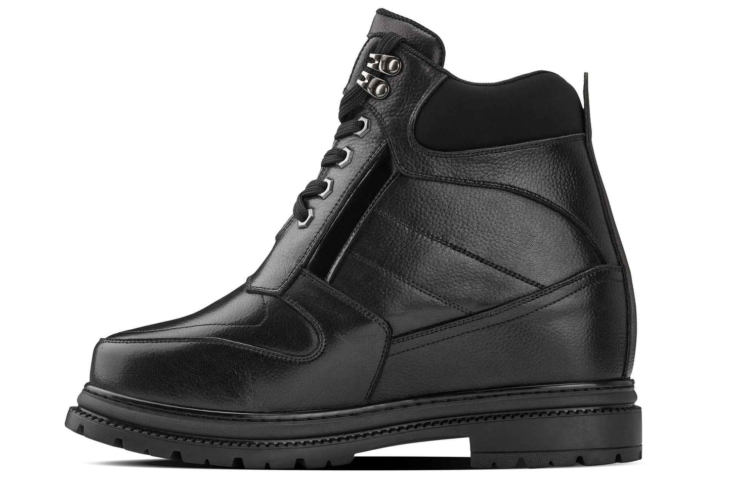 CALDEN Black 5.2" Taller Men's Elevator Boots K881805 Tallmenshoes.com