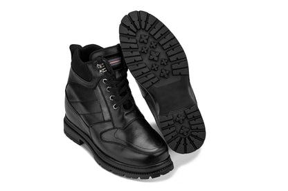 CALDEN Black 5.2" Taller Men's Elevator Boots K881805 Tallmenshoes.com