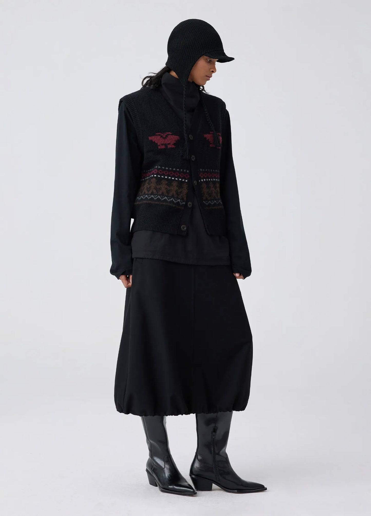 Knit Trapper Hat - Wolvess