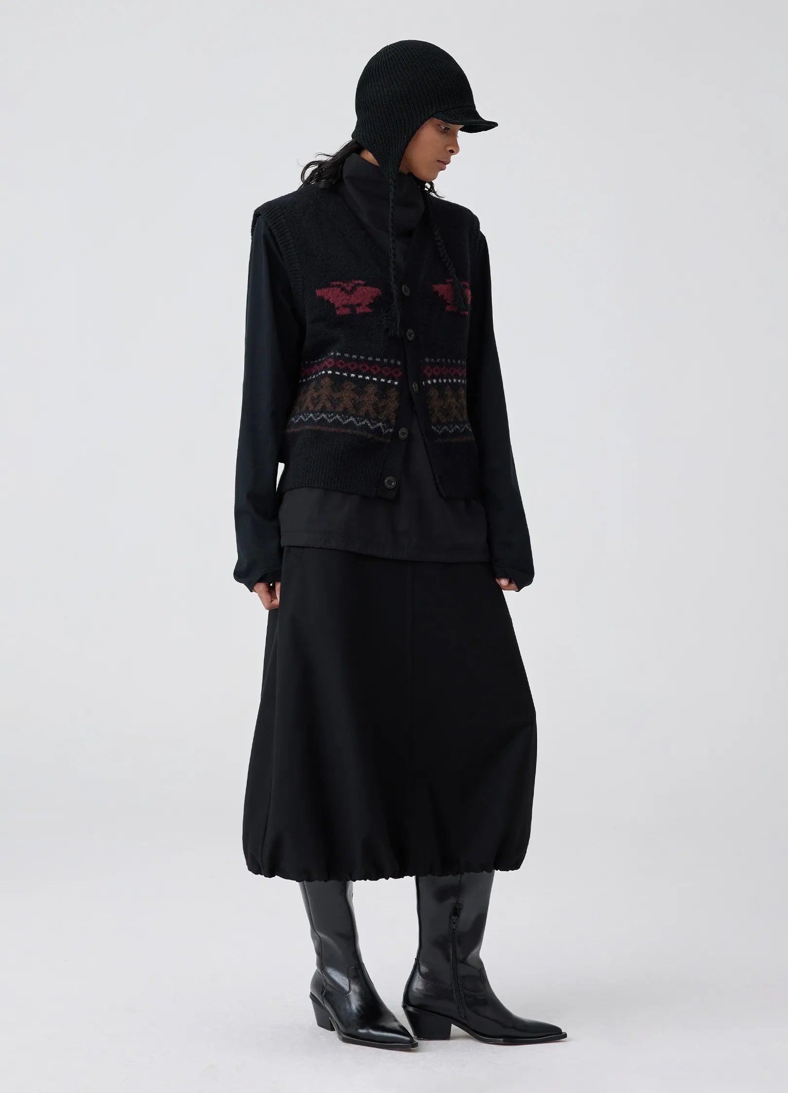 Knit Trapper Hat - Wolvess