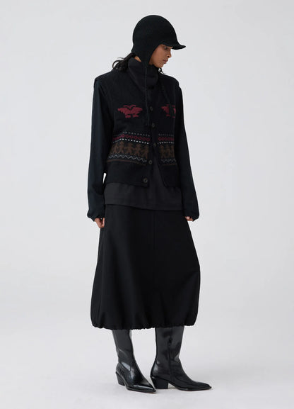 Knit Trapper Hat - Wolvess