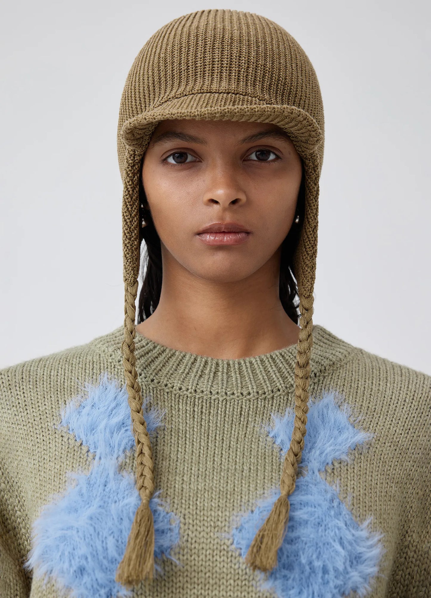 Knit Trapper Hat - Wolvess