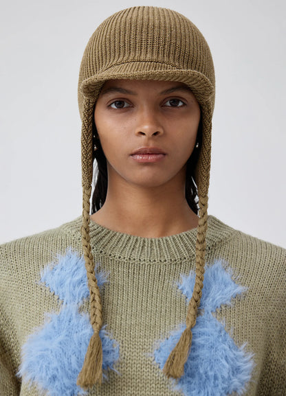 Knit Trapper Hat - Wolvess