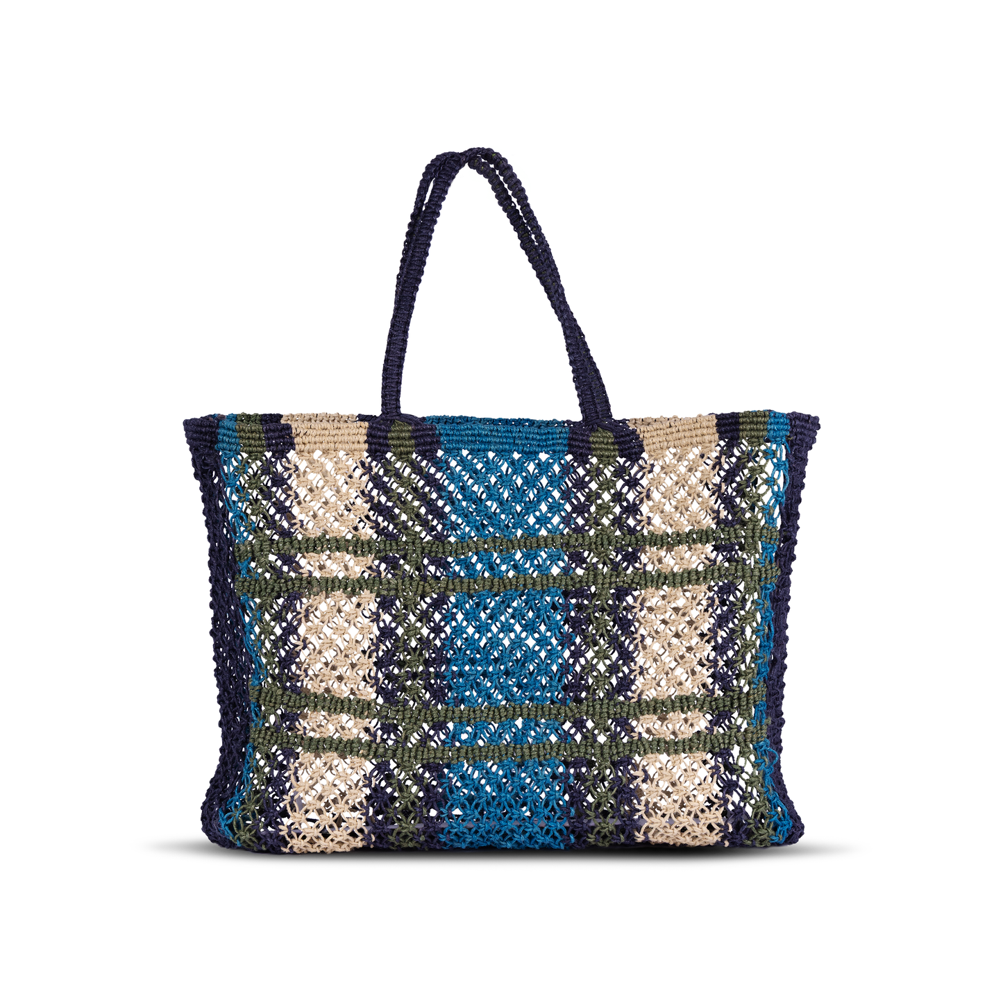 Kulu Woven Jute Tote Tin Marin Brand