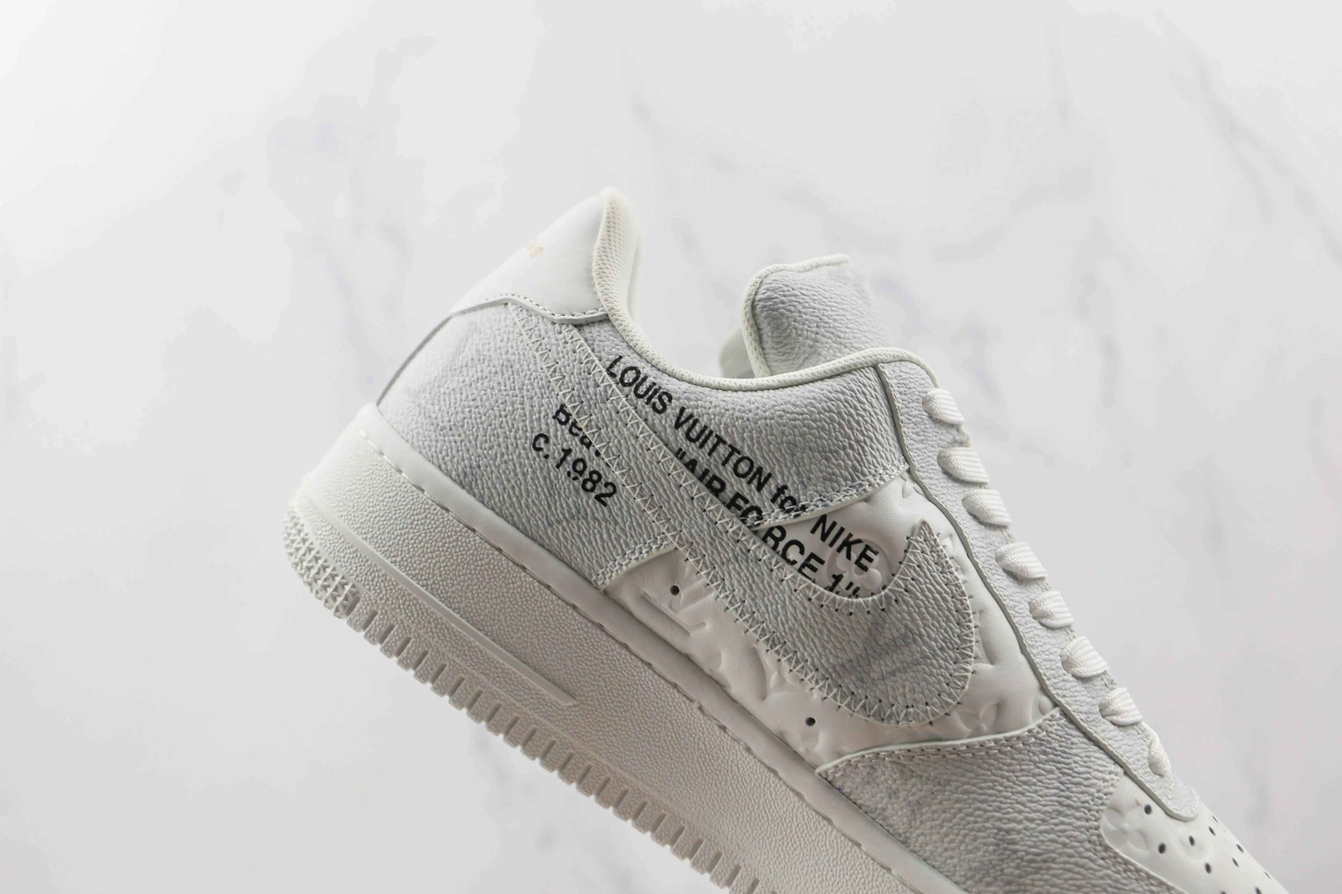Custom LV x NK Air Force Virgil Abloh Monogram