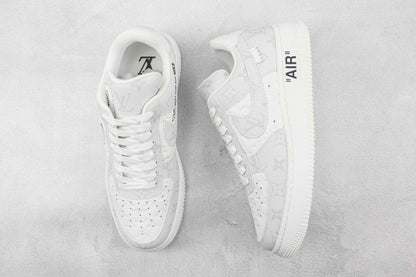 Custom LV x NK Air Force Virgil Abloh Monogram