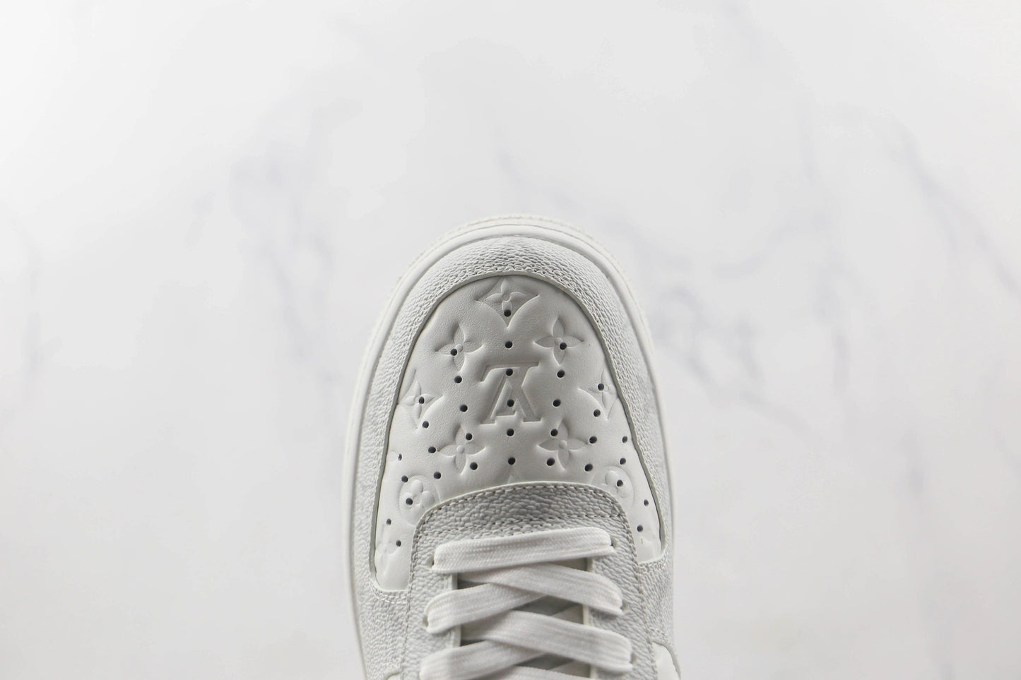 Custom LV x NK Air Force Virgil Abloh Monogram - Sneakernational