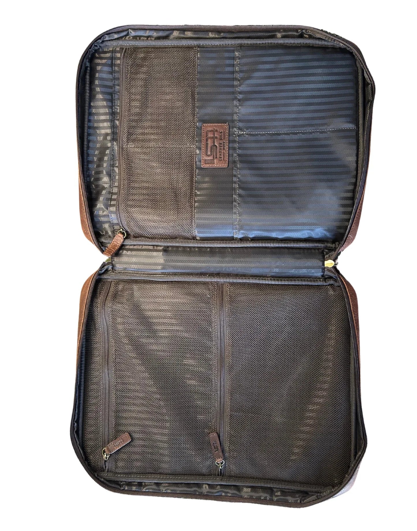 Cambridge Full-Grain Leather Tech Case – Large MiamiLeathers.com