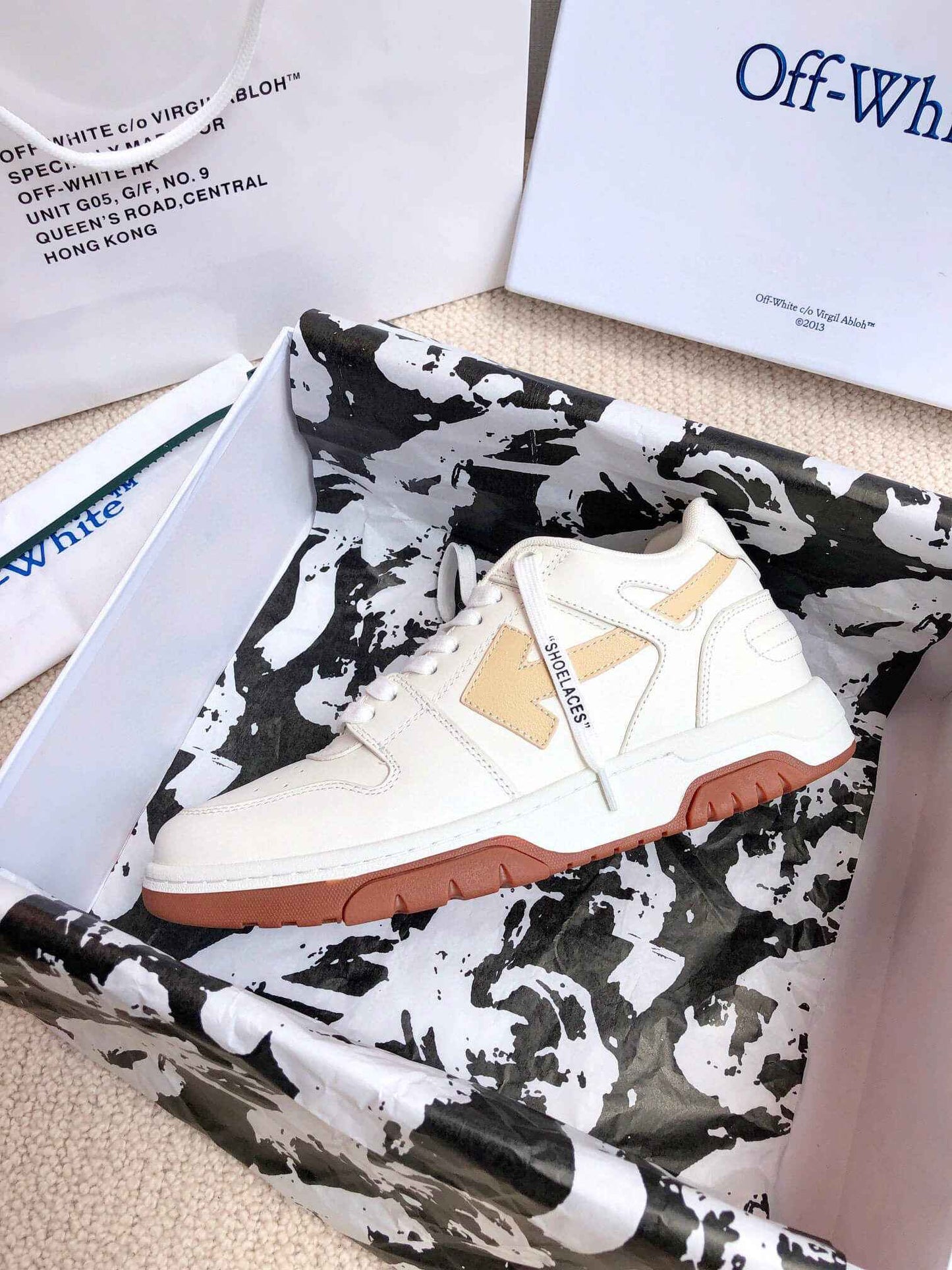 Off-White Out of Office 'White Beige Gum' Sneaker