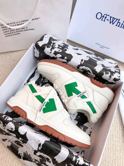 Off-White 'Out Of Office' - White/Green/Gum Sneaker