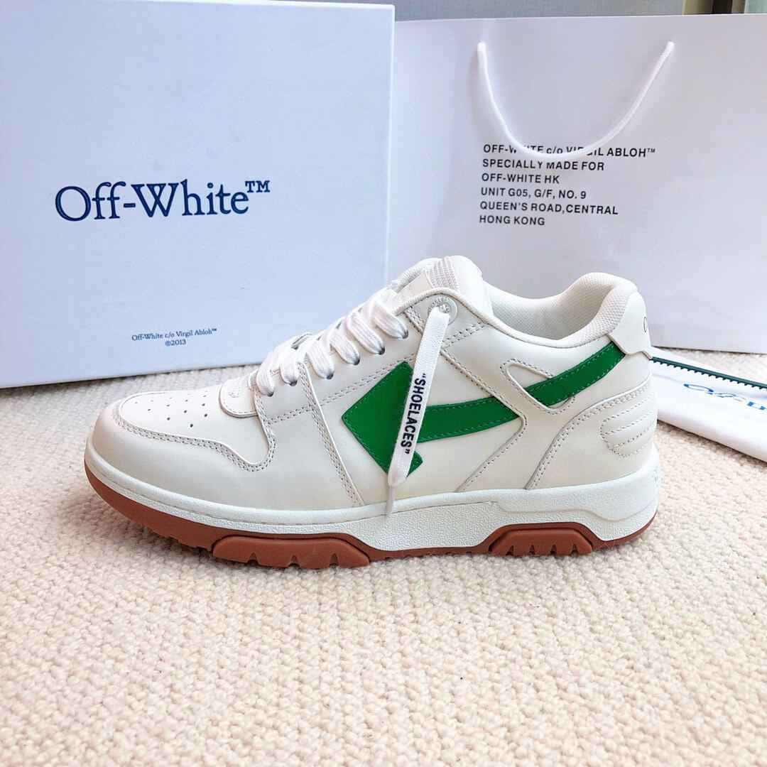 Off-White 'Out Of Office' - White/Green/Gum Sneaker