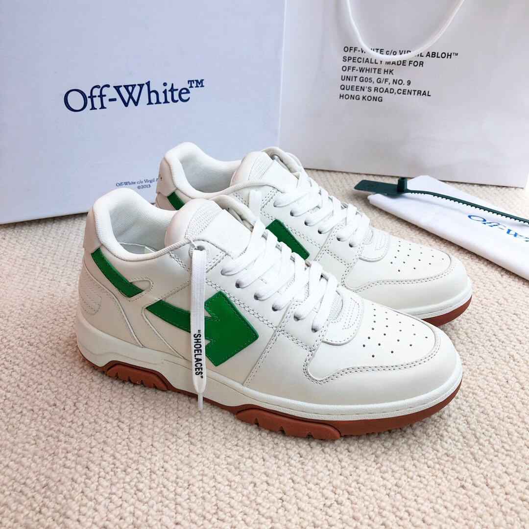 Off-White 'Out Of Office' - White/Green/Gum Sneaker
