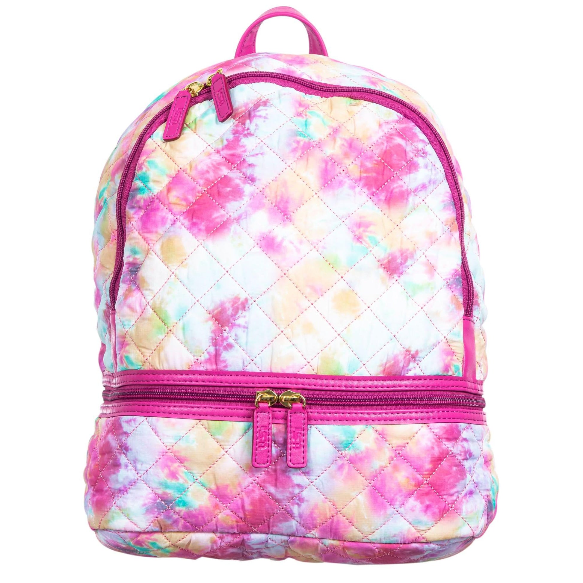 Lightweight Nylon Backpack Purse, Alyssa Nylon Backpack MiamiLeathers.com