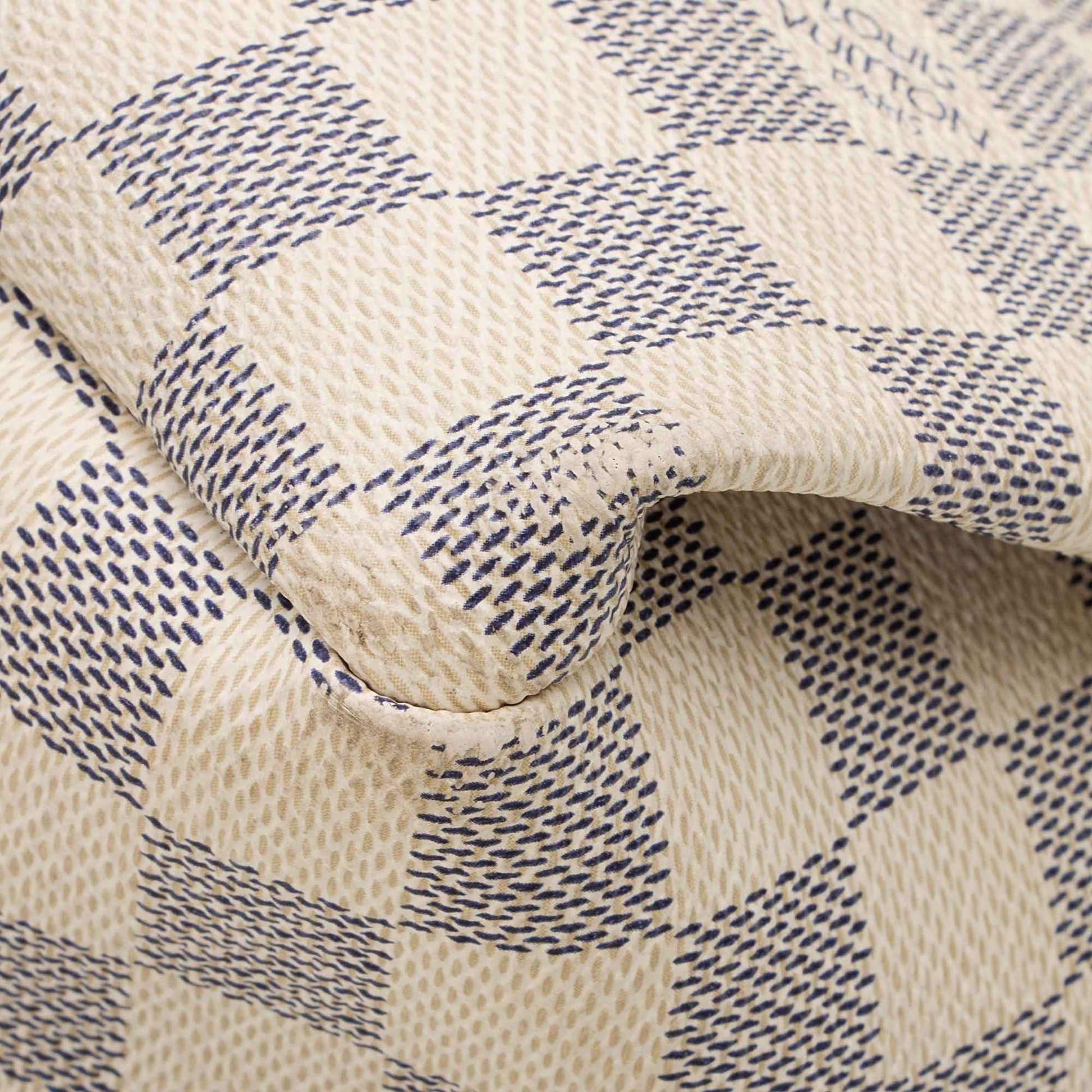 LV Damier Azur Artsy MM Shoulder Bag