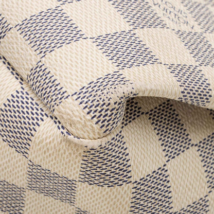 LV Damier Azur Artsy MM Shoulder Bag