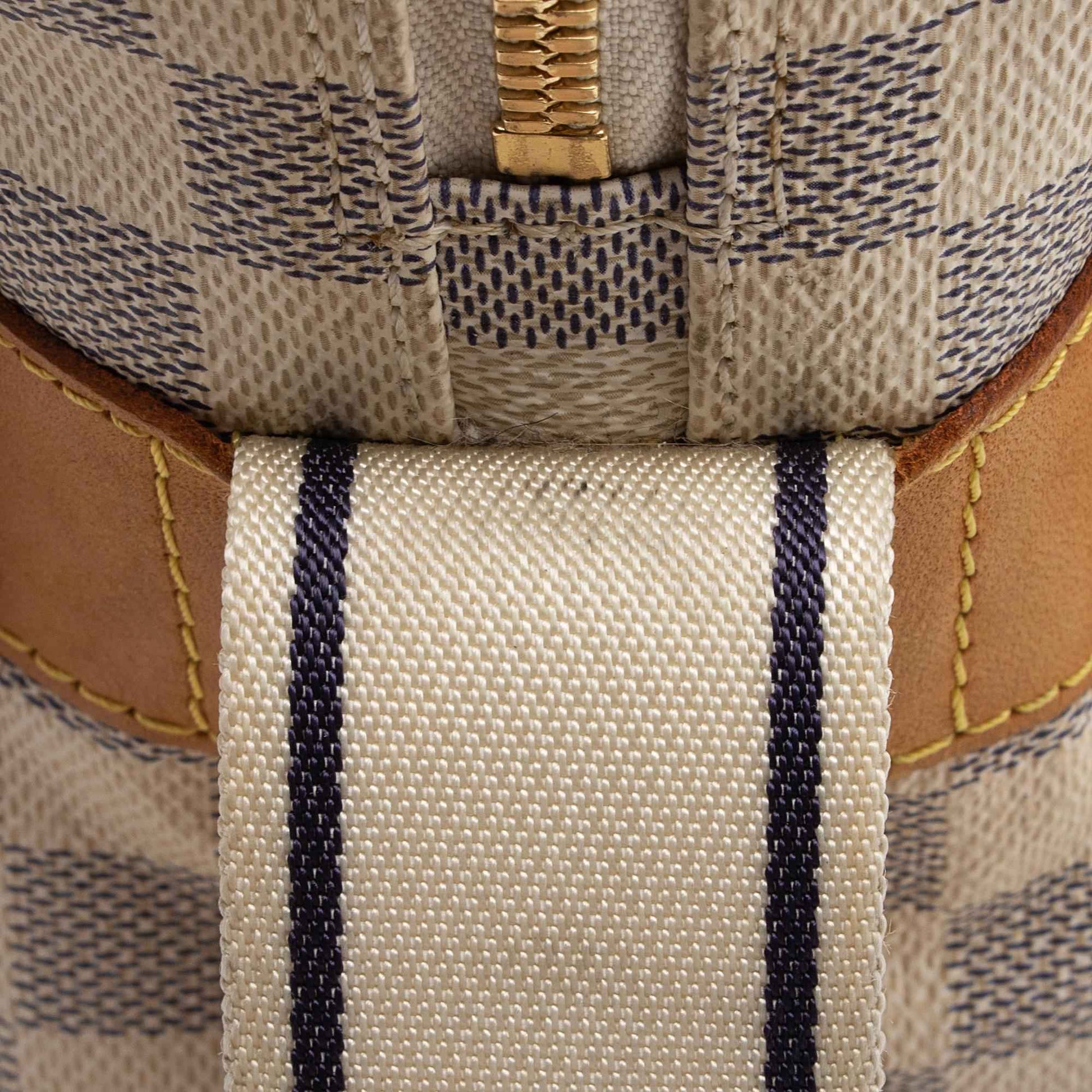 LV Damier Azur Naviglio Messenger Bag