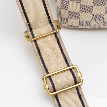 LV Damier Azur Naviglio Messenger Bag