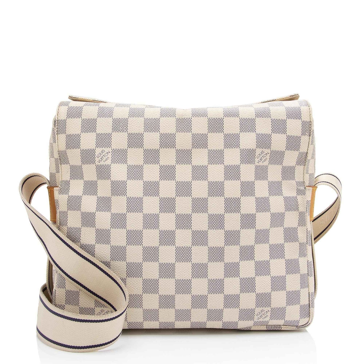 LV Damier Azur Naviglio Messenger Bag
