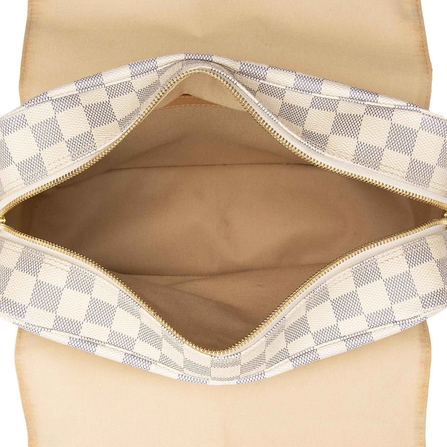 LV Damier Azur Naviglio Messenger Bag