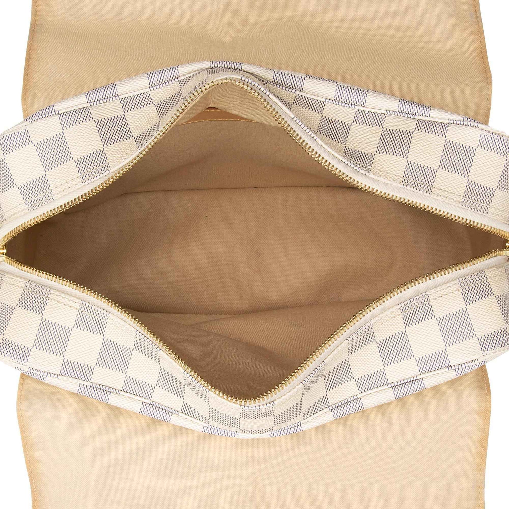 LV Damier Azur Naviglio Messenger Bag