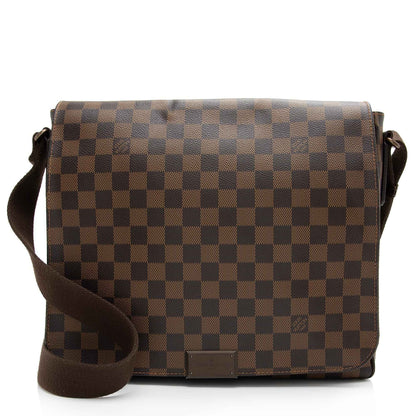 LV Damier Ebene District MM Messenger Bag