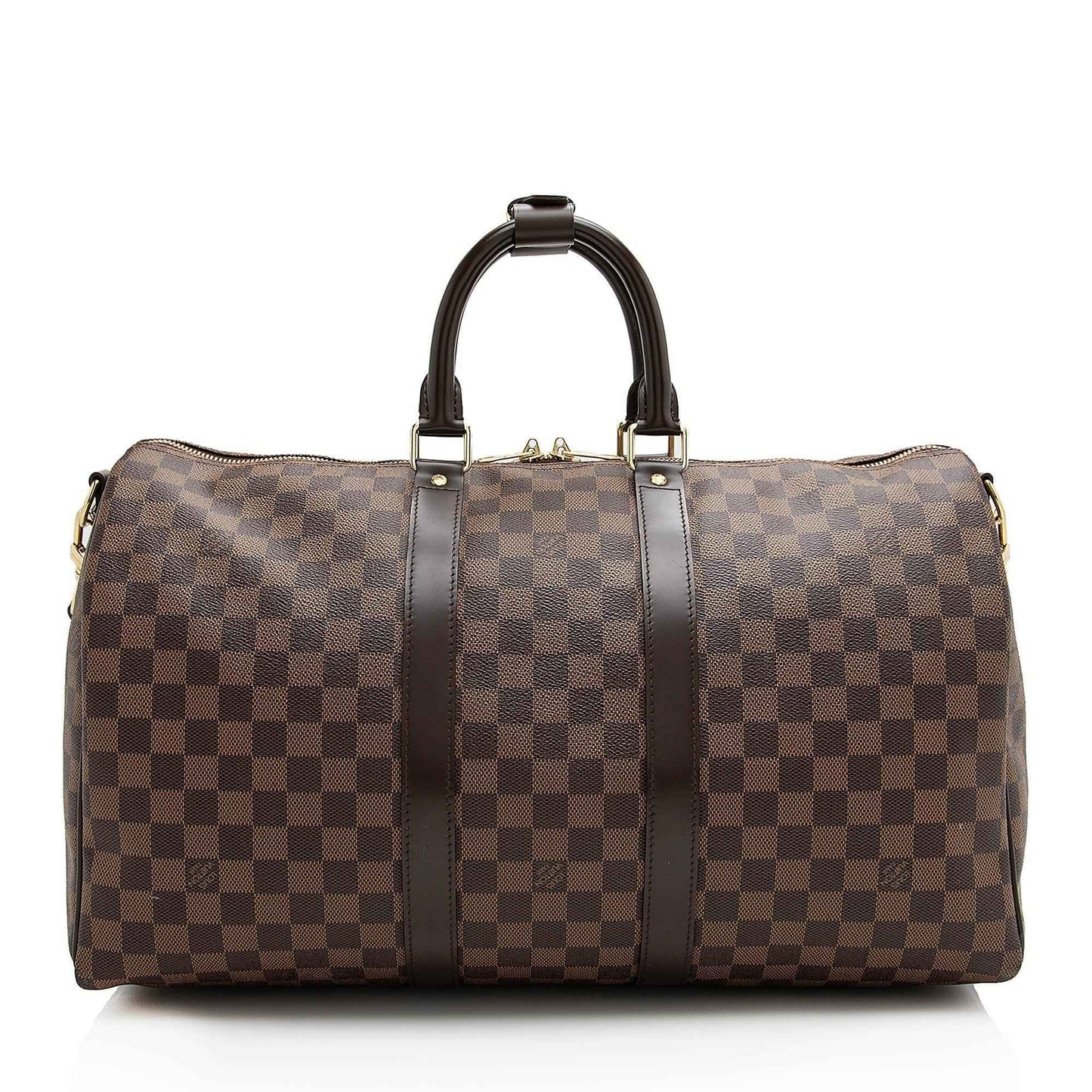 LV Damier Ebene Keepall Bandouliere 45 Duffel Bag